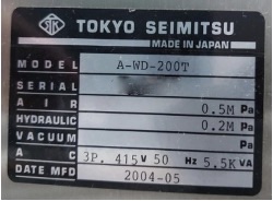 ACCRETECH / TSK A-WD-200T