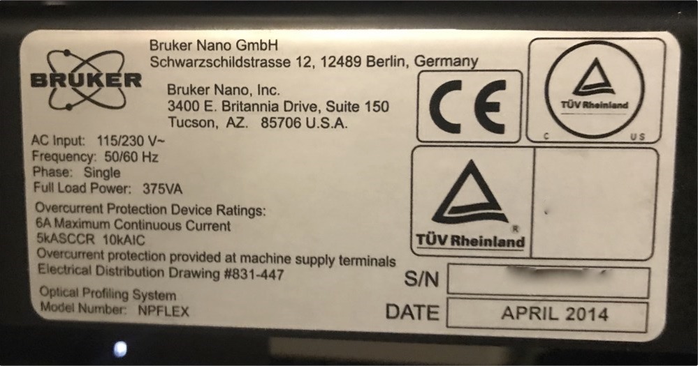 BRUKER NPFLEX