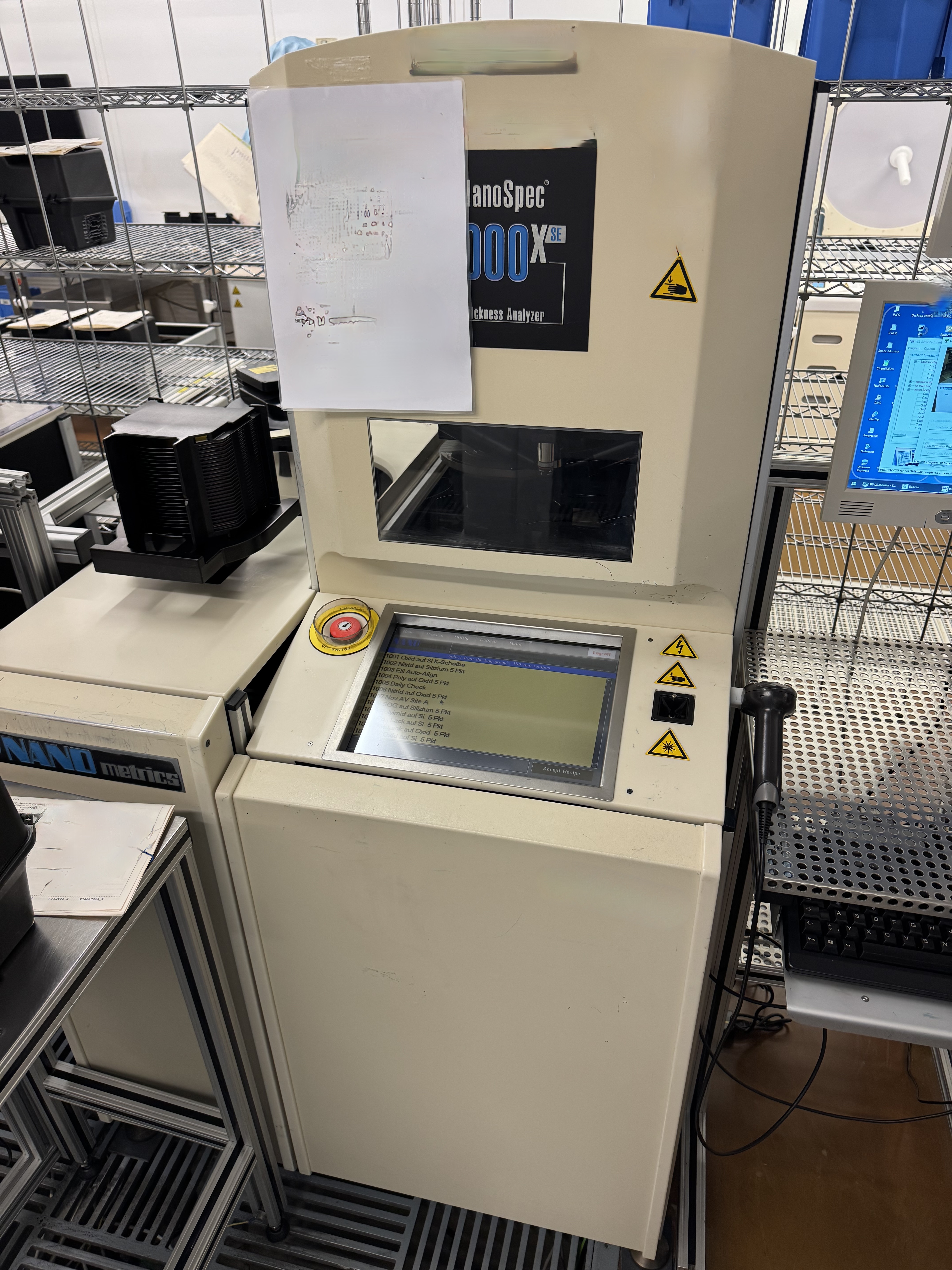 ONTO / NANOMETRICS / ACCENT / BIO-RAD NANOSPEC 8000